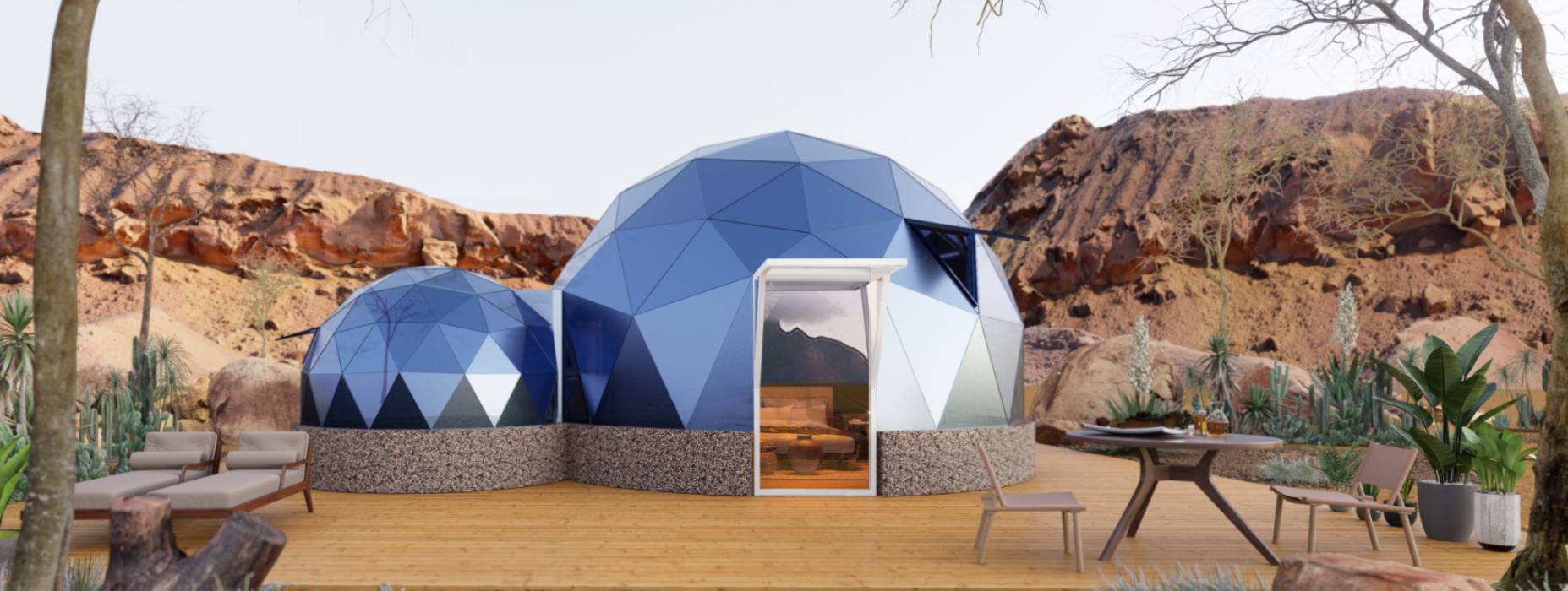 岚皋县球形智能光伏玻璃星空房